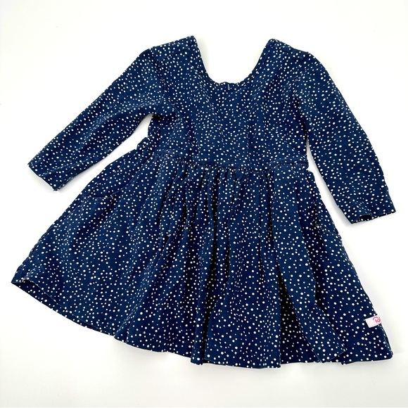 Ruffle Butts Other - Ruffle Butts Blue Dot Twirl Dress Size 3T